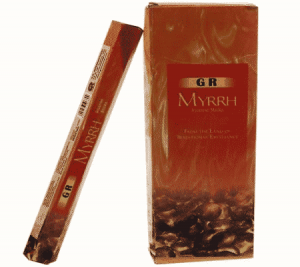 G.R. Incense Mirrh (6 förpackningar)