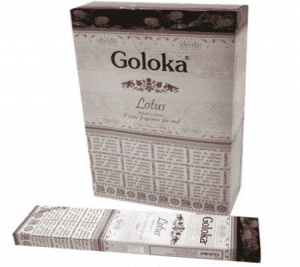 Goloka Lotus Rökelse (12 paket)