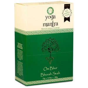 Masala Rökelse Yoga Mantra (12 förpackningar)