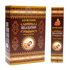 Ayurvedisk Masala Rökelse Relaxation (12 lådor)