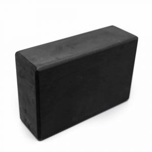 Spiru Yoga Block EVA Skum Svart Rektangel - 22 x 15 x 7,5 cm