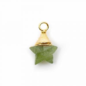 Månadsten Hänge Stjärna Augusti Peridot 925 Silver (10 mm)