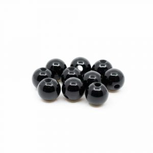 Ädelsten Lösa Pärlor Obsidian -10 Stycken (6 mm)