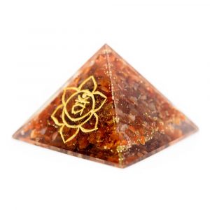 Orgonit Pyramid Karneol - Sacred Chakra - (70 mm)