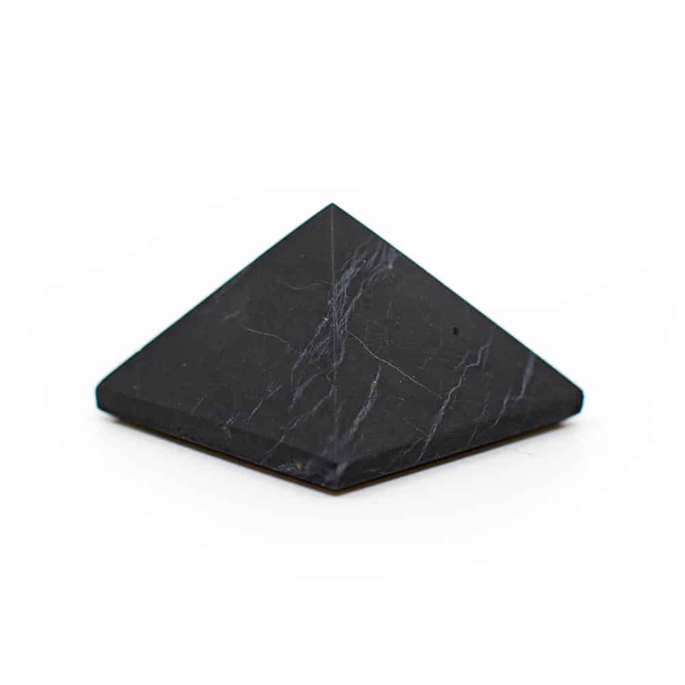 Ädelsten Pyramid Shungit Opolerad - 40 mm