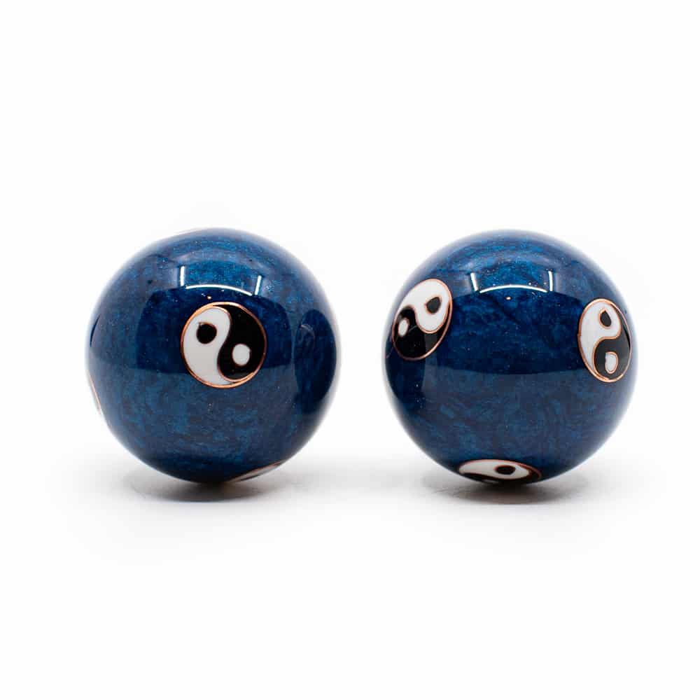 Meridian Kulor Yin Yang Stor Blå