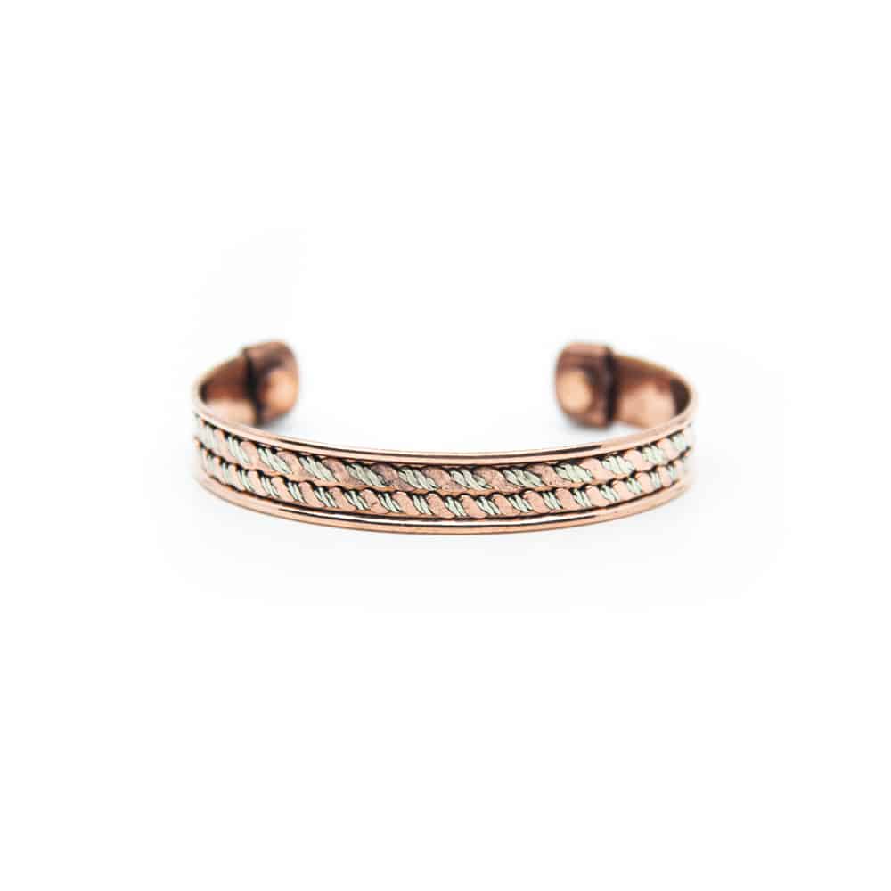 Koppar Magnetarmband ”Dual”