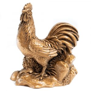 Feng Shui Staty Kinesiska Zodiaken Tupp (85 mm)