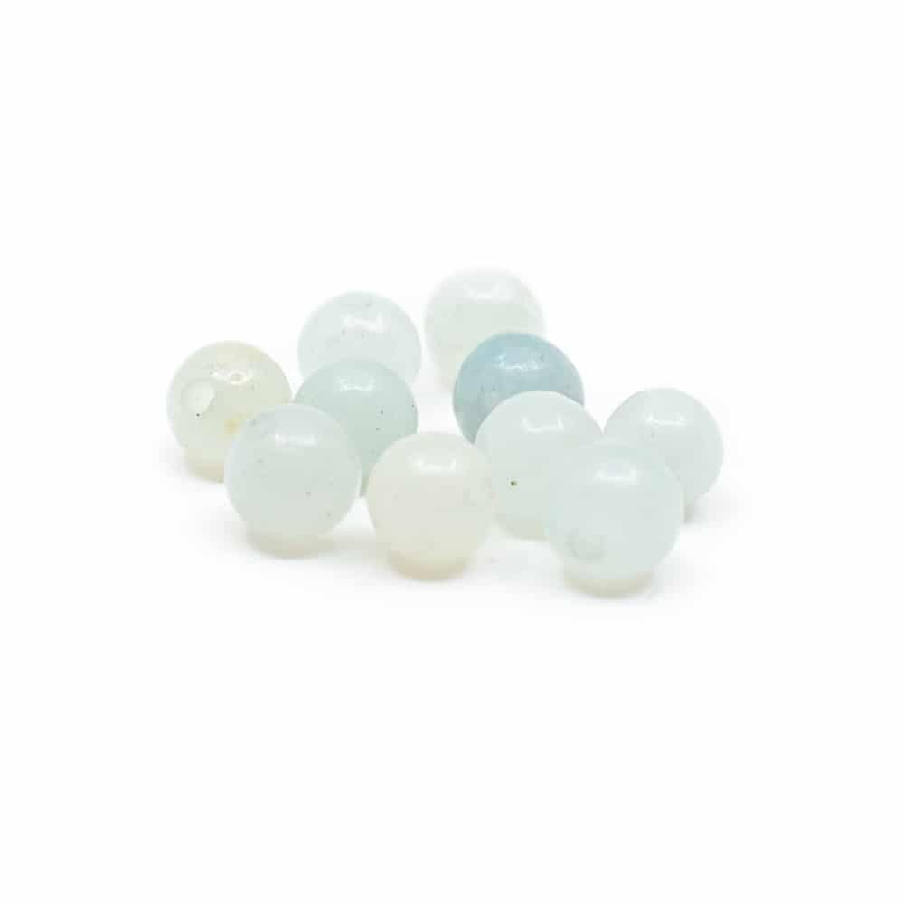 Ädelstenar Lösa Pärlor Amazonit - 10 stycken (4 mm)