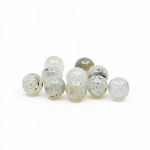 Ädelsten Lösa Pärlor Spektrolit - 10 stycken (4 mm)