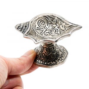 Rökelsebrännare Traditionell För Koner Silver Färgad
