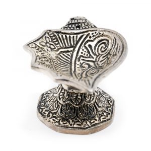 Rökelsebrännare Traditionell För Koner Silver Färgad