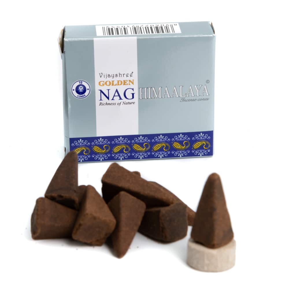 Golden Nag Himalayan Rökelsekoner (1 paket)