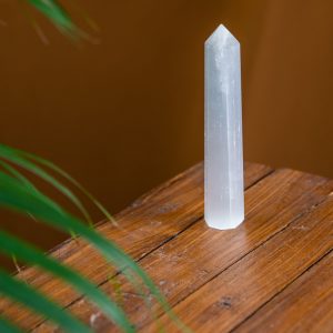 Ädelsten Obelisk Spets Selenit - 90-120 mm