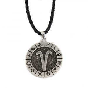 Horoskop Metall Hänge Väduren (40 mm)