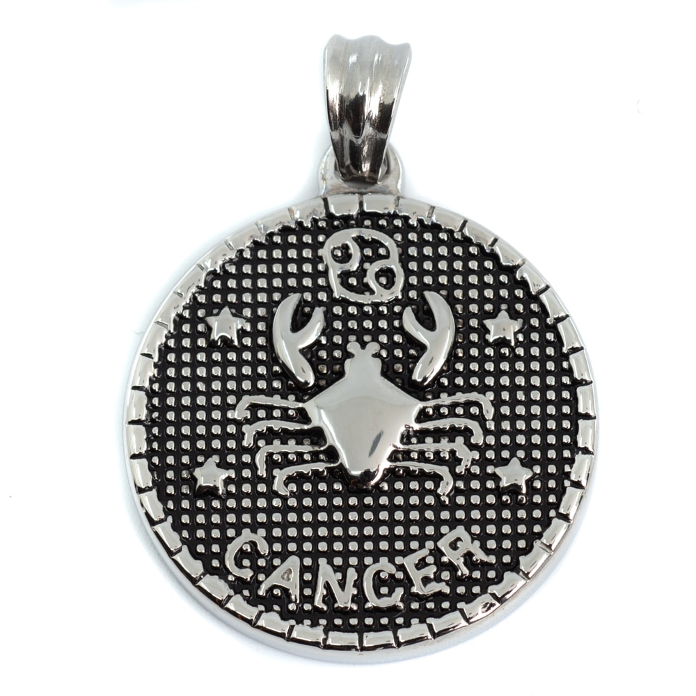 Horoskop Metall Hänge Kräftan (25 mm)