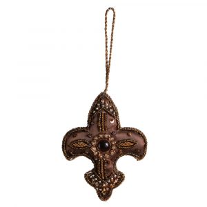 Traditionell Dekorationshänge Fleur de Lis (17 cm)