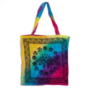 Tote Bag Bomull - 7 Chakra Lotus (45 cm)