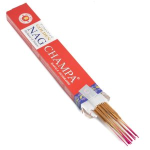 Golden Nag Champa Rökelse (1 paket)